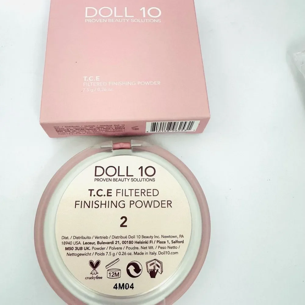 NEW Doll 10 TCE Powder, Bag & Brush